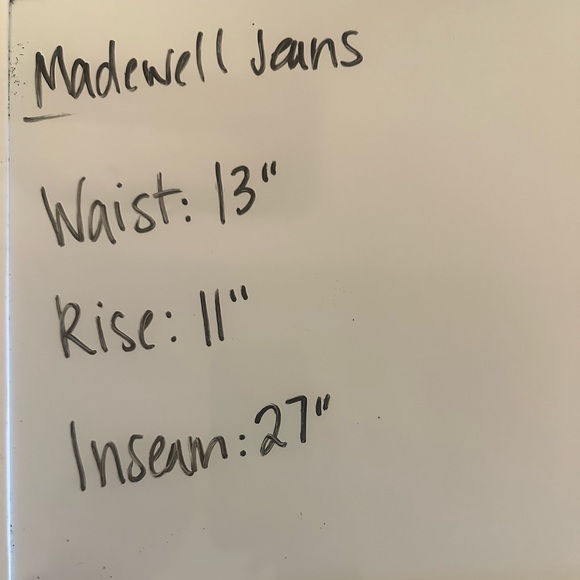 Madewell The Perfect Vintage Jeans Light Wash Size 25 Straight Leg - Picture 9 of 9